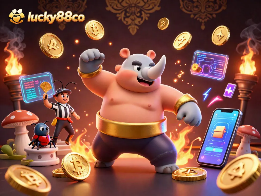 Engage in thrilling wins at lucky88co with a vibrant 3D casino showdown.