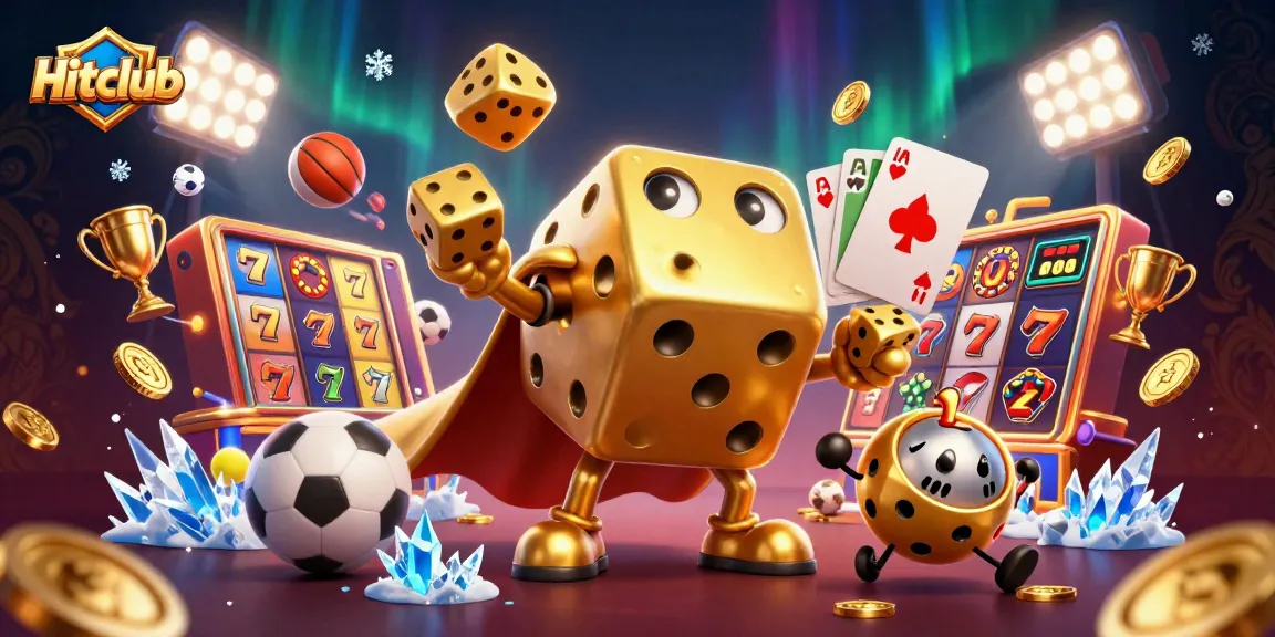 Hitclub showcases vivid 3D slots combined with vibrant sports elements for immersive gaming.